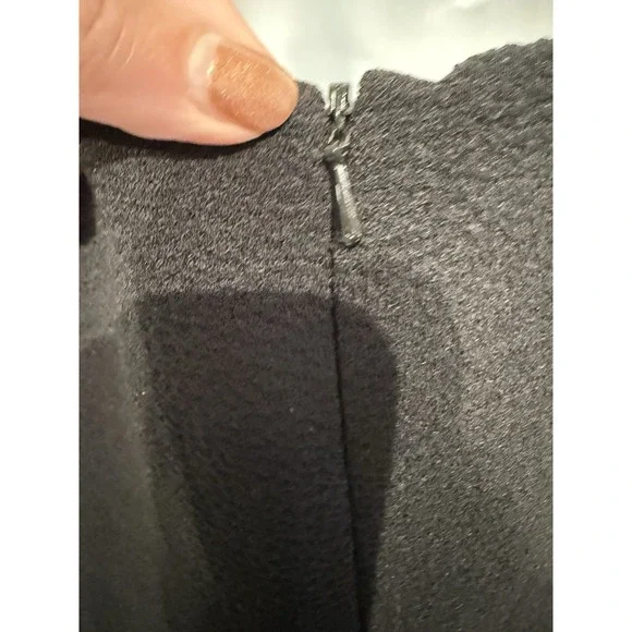 Black Halo Black Enola Side Drape Sleeveless Jumpsuit Size 4 $435